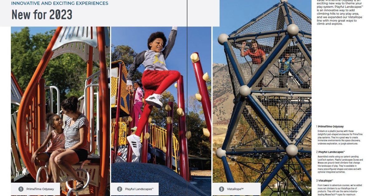 Struthers Recreation NEW 2023 GameTime Catalogs are Now Available